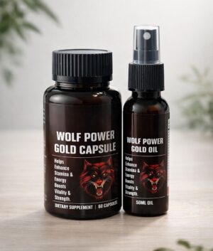 wolf power gold capsules & oil